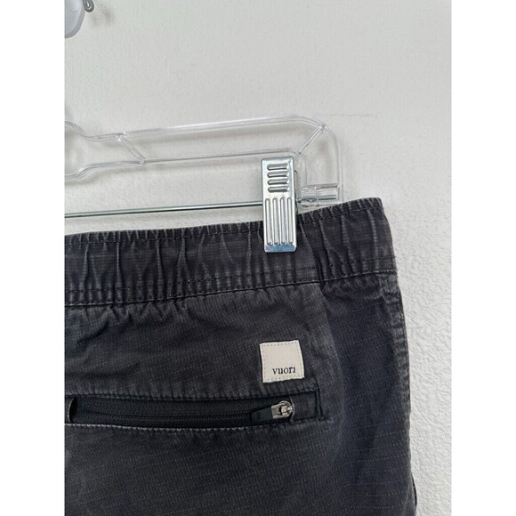 Vuori Women's Ripstop Pants Charcoal Gray Drawstring Pockets Athleisure Small - Picture 9 of 10